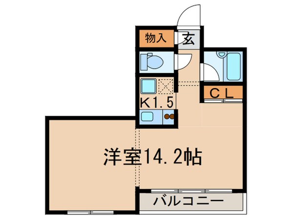 モアイ経堂アナケナの物件間取画像